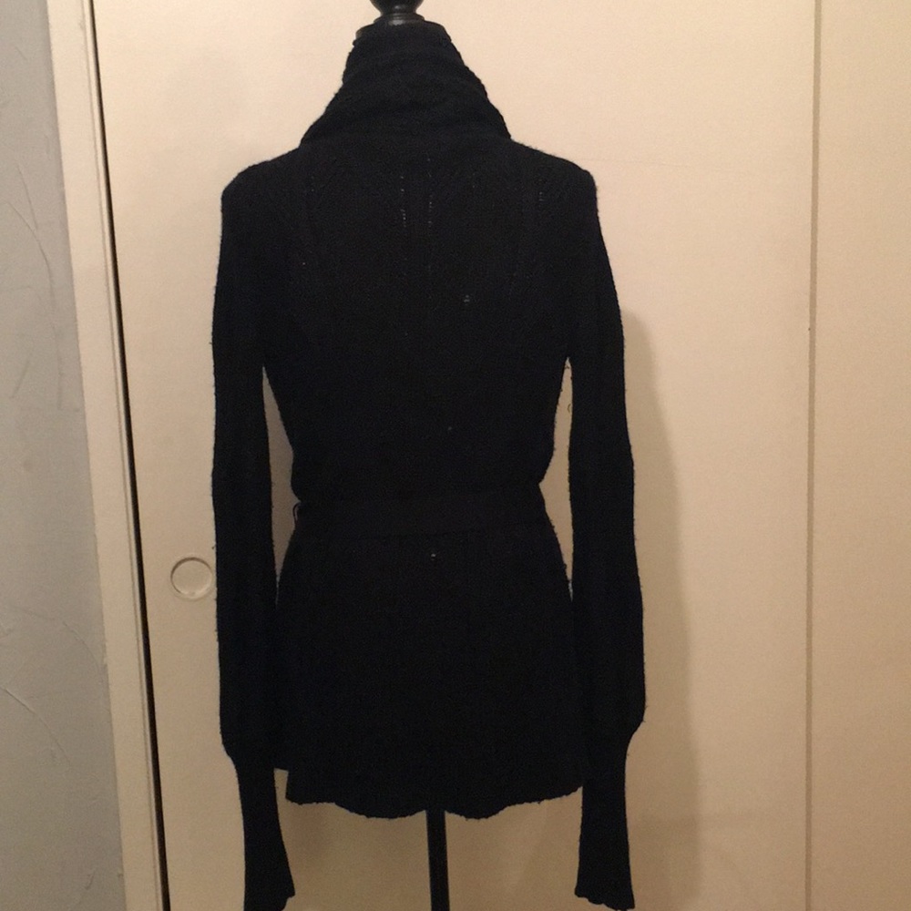 Black cardigan sweater - Picture 4 of 5